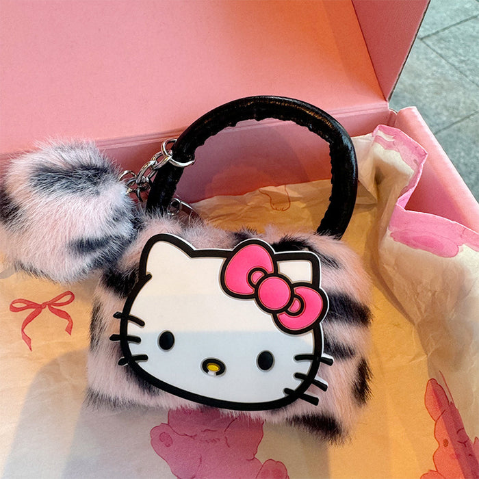 Wholesale Plush Mini Ball Car Keychain Pendant Ins Plush Doll Backpack Pendant