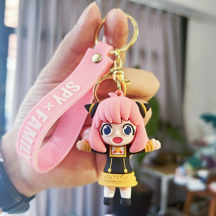 Wholesale PVC Cartoon Doll Keychain JDC-KC-WuYi183