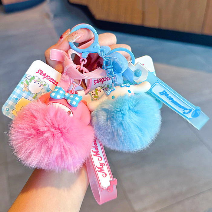 Wholesale Cartoon Cute Fur Ball Keychain JDC-KC-LingY019