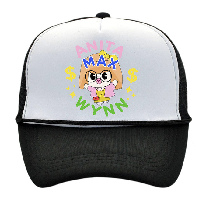 Wholesale Mesh Polyester Cartoon Sponge Net Cap Baseball Cap JDC-FH-PNi020