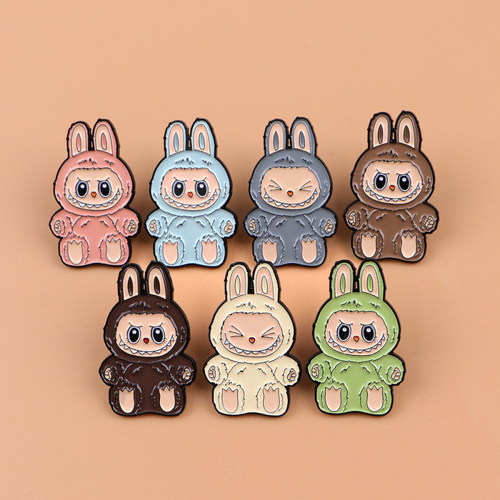Wholesale Cartoon Character Series Brooch Badge Clothing Backpack Decoration Alloy