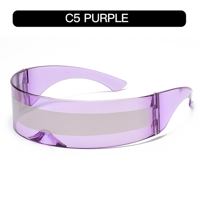 Wholesale Cyberpunk Futuristic All-in-One Sunglasses Cyber  Didi-disco Sunglasses