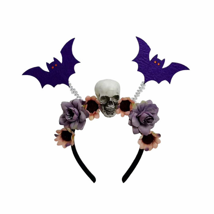 Wholesale  Bat Ghost Flower Headband Dark Style Party Decor Fashion Accessory Gift Resale