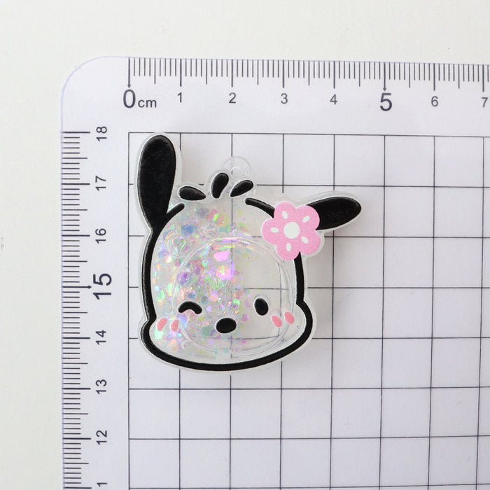 Wholesale 10PCS Cartoon Thick Quicksand Acrylic Diy Decorative Patch Accessories JDC-FK-YaoL017