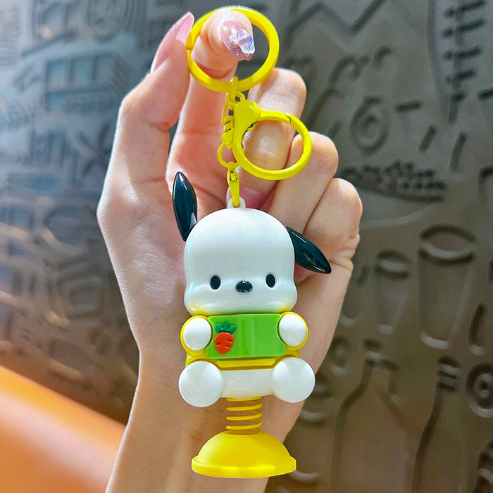 Wholesale PVC Silicone Doll Keychain JDC-KC-YanG075