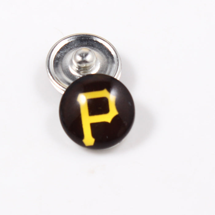 Wholesale 10 pairs/ pack 18mm Ice Hockey Team Button