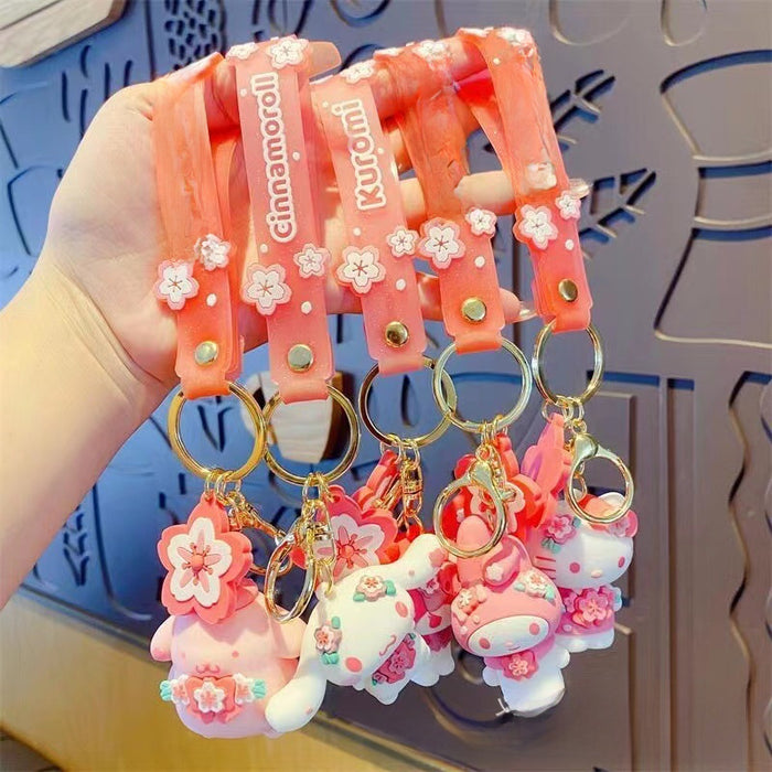 Wholesale Keychain  Melody Doll Pendant Cute  cartoon Keychain