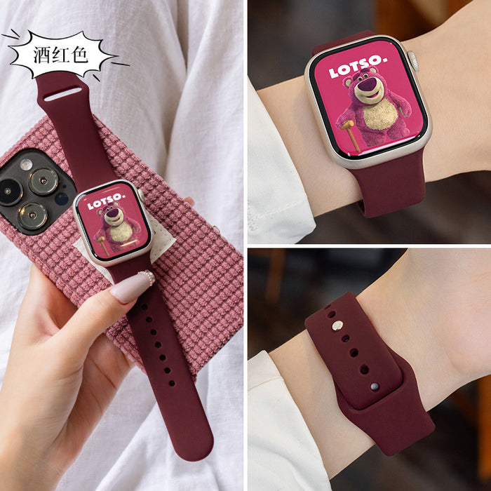 Wholesale iwatch watch strap silicone
