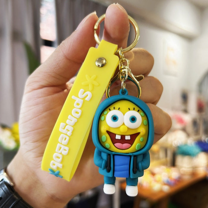 Wholesale PVC Cartoon Doll Keychain JDC-KC-WuYi080