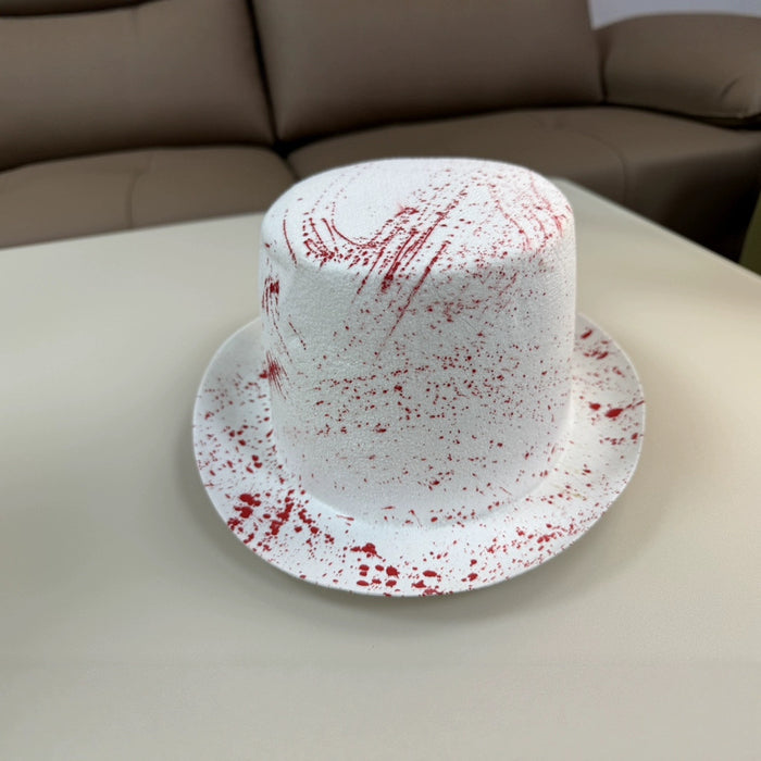 Wholesale Stylish Bloody Lincoln Top Hat  Party Prop Costume Accessory For Spooky Theme Decor