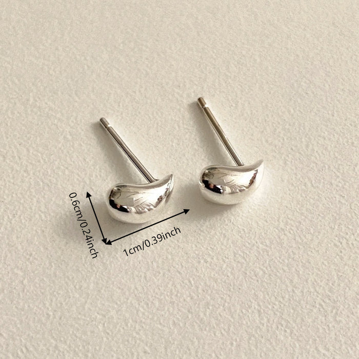 Wholesale Fashionable and high-end gold water droplet hollow earrings sell well, niche design earrings, temperament earrings