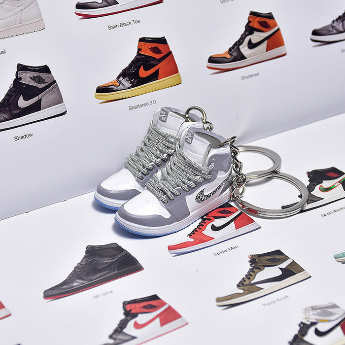 Wholesale Mini Basketball Shoes Keychain JDC-KC-LCheng001