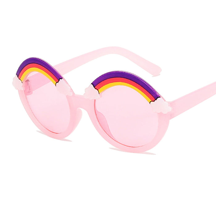 Wholesale Cartoon Children's Anti-UV Rainbow PC Sunglasses JDC-SG-ZS014