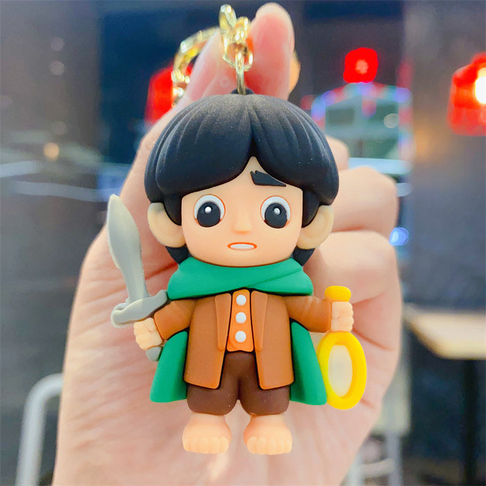 Wholesale Cartoon Elf Prince Keychain