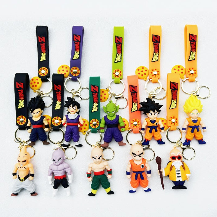 Wholesale PVC Cartoon Doll Keychain JDC-KC-WuYi122