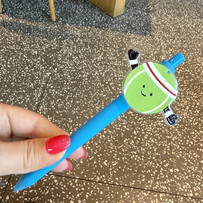 Wholesale Cute cartoon colorful ball pen
