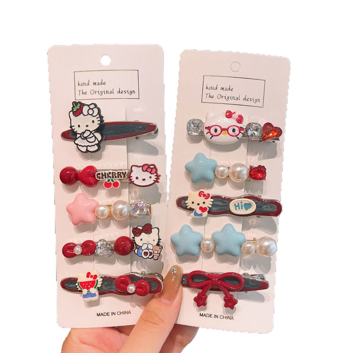 Wholesale Cartoon cat versatile headband