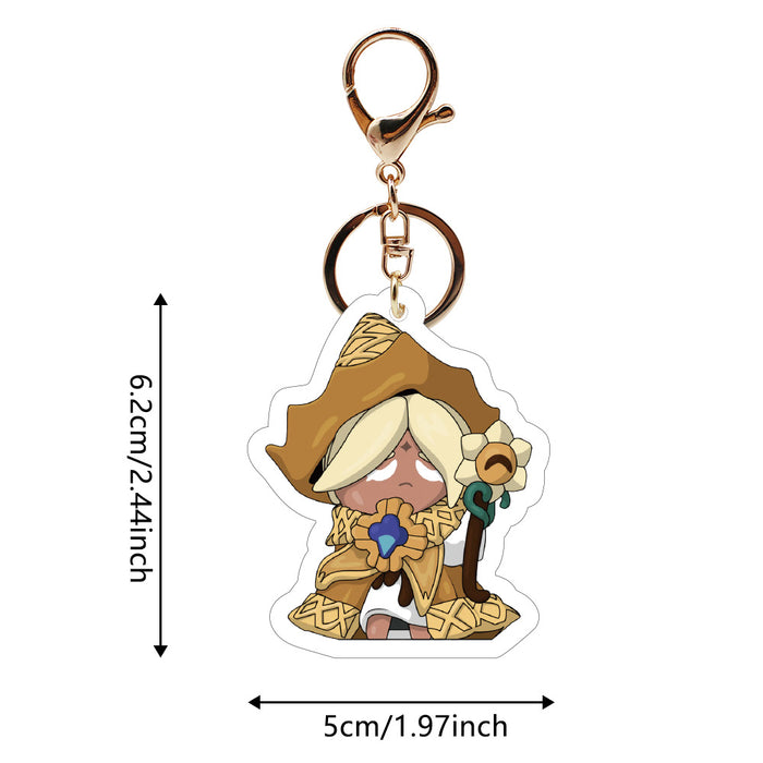 Wholesale  Cookie Game Surrounding Acrylic Keychain Pendant