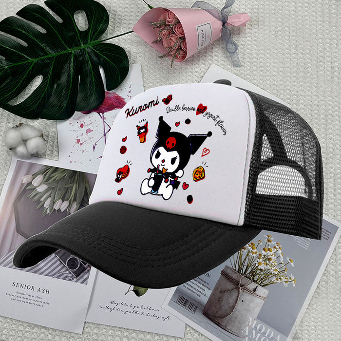 Wholesale Summer Mesh Cartoon Children's Cotton Polyester Baseball Cap JDC-FH-QiYao002