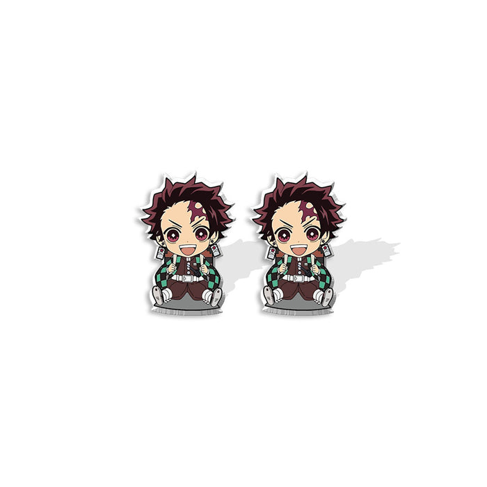 Wholesale  Animation Secondary Acrylic Earrings Animation Heat Shrinkable DIY Handmade Resin Earrings