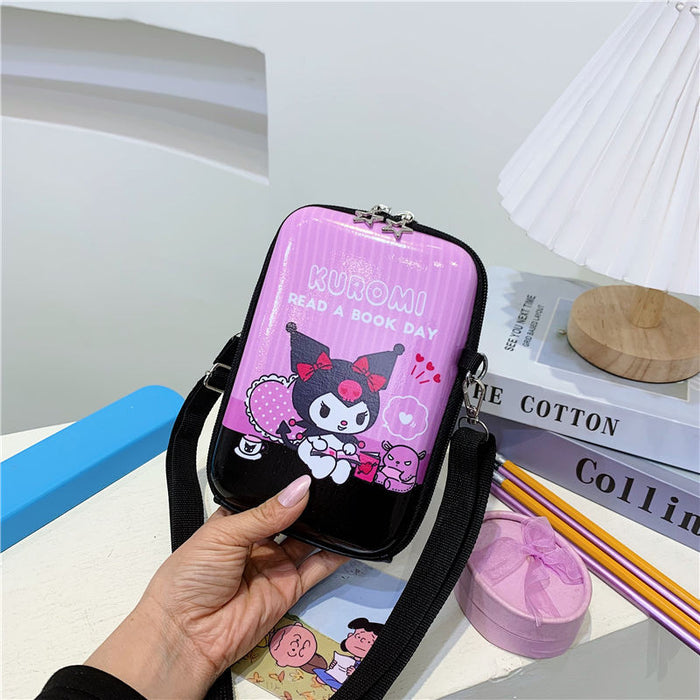 Wholesale New Western style crossbody bag for children, cute printed single shoulder small square bag