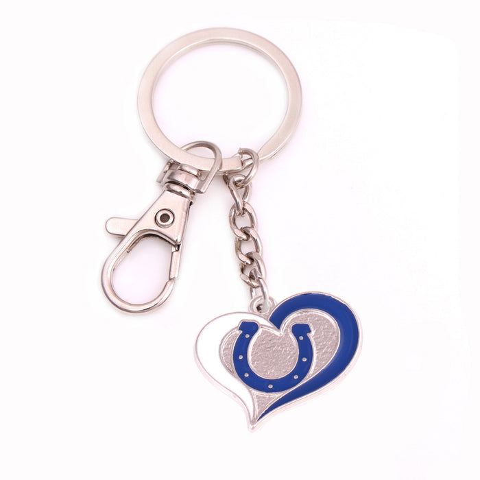 Wholesale Zinc Alloy Peach Heart Drip Oil Sports Pendant Keychain JDC-KC-HouHui001