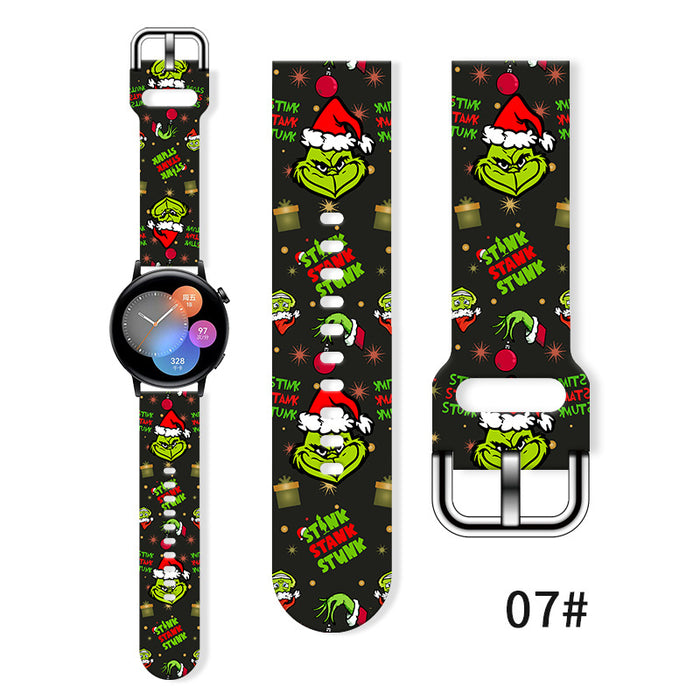 Wholesale Printed Tpu Watch Strap Wrist Strap JDC-WD-NuoQi063