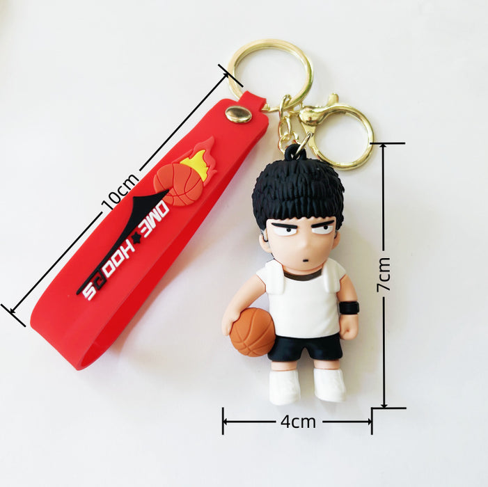 Wholesale PVC Cartoon Doll Keychain JDC-KC-WuYi119