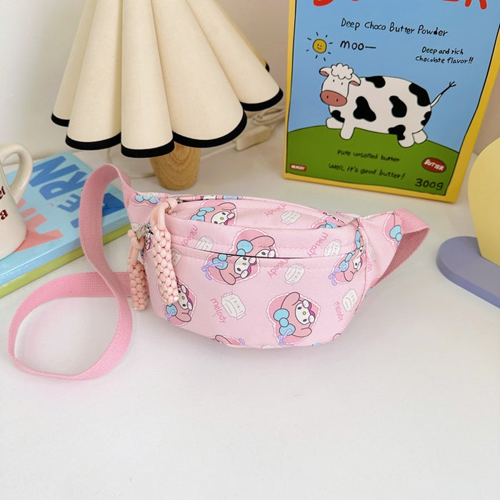 Wholesale children's chest bag  messenger bag boys and girls  travel waist bag kindergarten baby shoulder bag