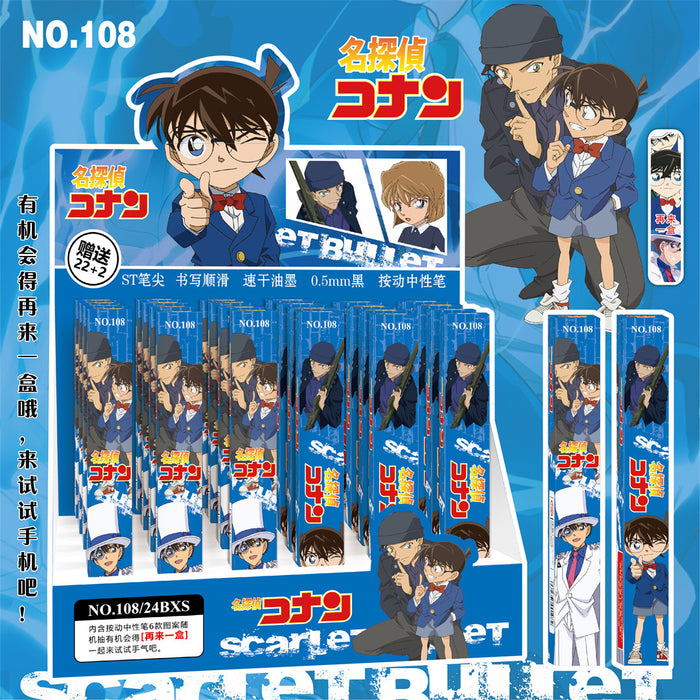 Wholesale Blind Box Press Pen Gel Pen Randomly Sends Doll Laser Spring Quick-Drying Brush Pen