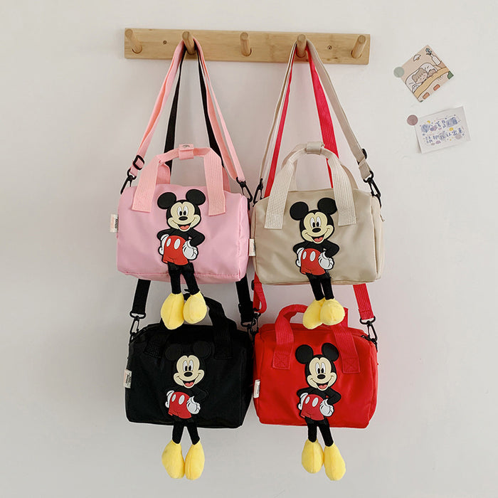 Wholesale Children's bag, one shoulder casual large capacity bag, cartoon waterproof bucket small bag, crossbody bag