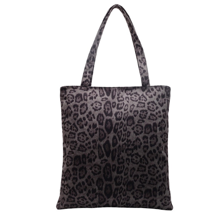 Wholesale Leopard print bag, large capacity versatile single shoulder commuting tote bag
