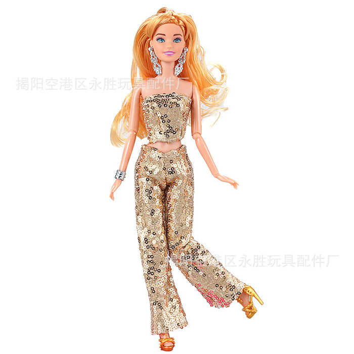 Wholesale Doll clothing design movie with model couple doll clothes