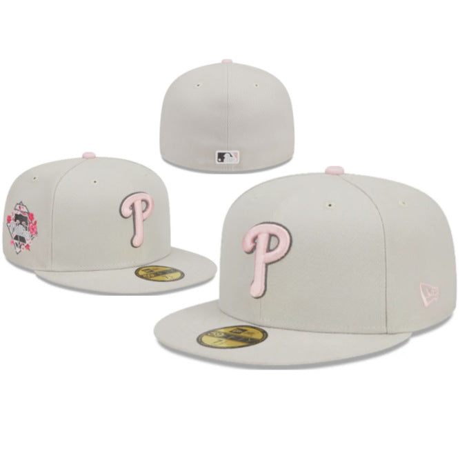 Wholesale Football fully enclosed large head circumference baseball cap outdoor non-adjustable flat brim hat