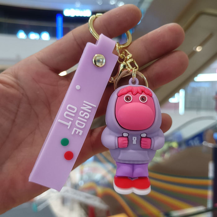 Wholesale PVC Cartoon Doll Keychain JDC-KC-KuangK010