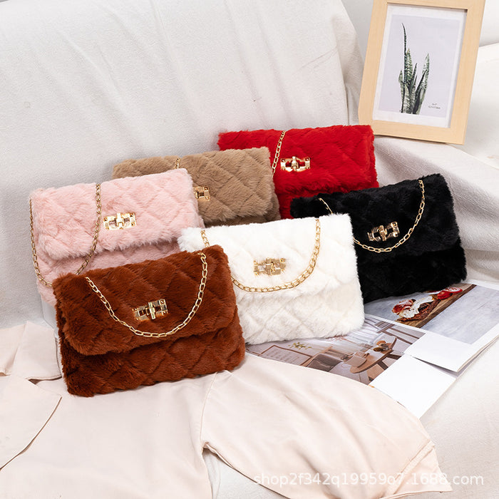 Wholesale Shoulder Bag Plush Fashion Versatile  JDC-SD-BYang008