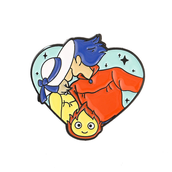 Wholesale Trendy Anime Metal Brooch Pin Cartoon Design Fashion Accessory For Girls Boys Resale