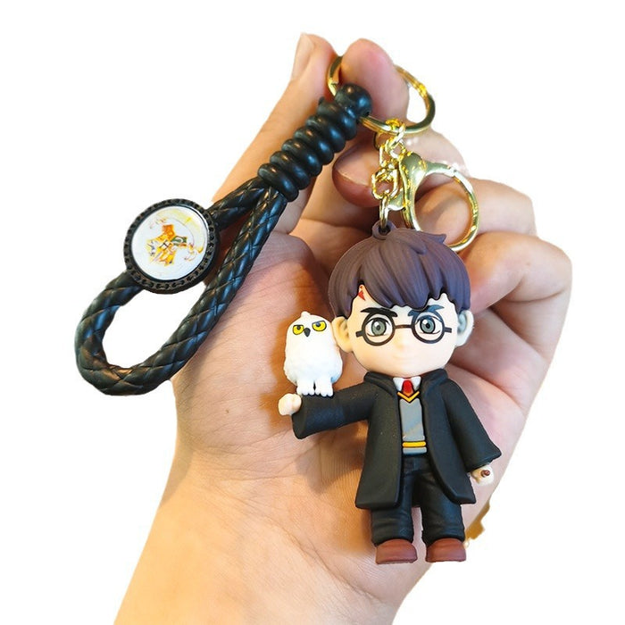 Wholesale Cartoon 3D Doll Rubber Keychain JDC-KC-Tingm048