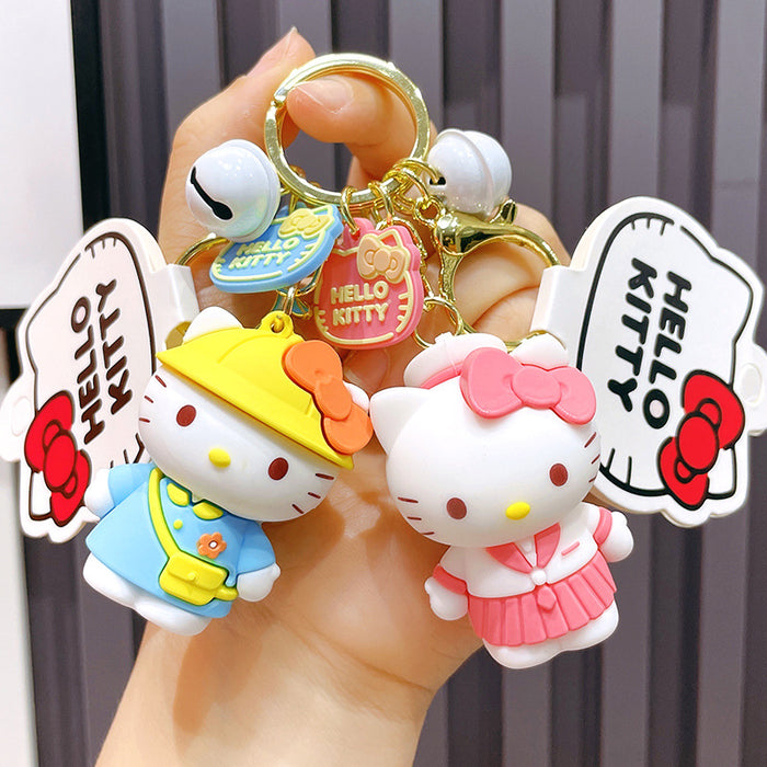 Wholesale Cartoon Silicone Keychain JDC-KC-MZL013