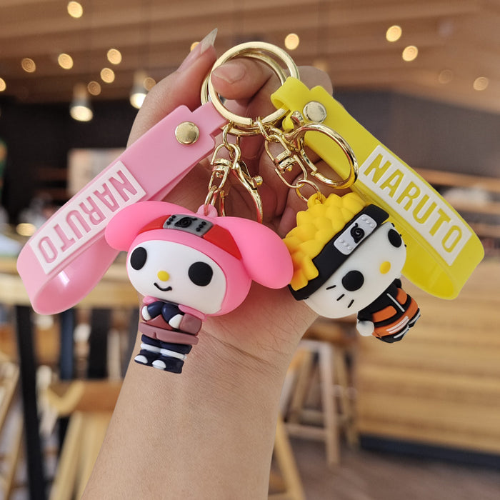 Wholesale Cartoon Doll Silicone Keychain (S) JDC-KC-ZhuoRan004