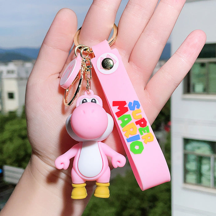 Wholesale Cartoon Silicone Doll Keychain JDC-KC-QiChao027