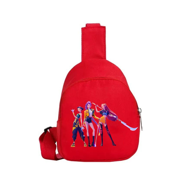 Wholesale   kpop Cute Anime Cartoon Print Shoulder Bags
