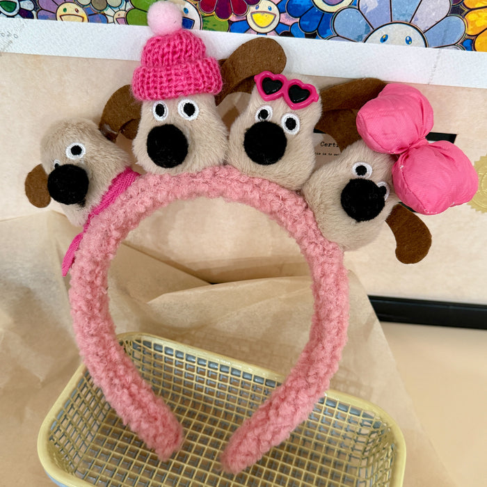Wholesale  Sweet and Cute Cartoon Puppy  Headbands