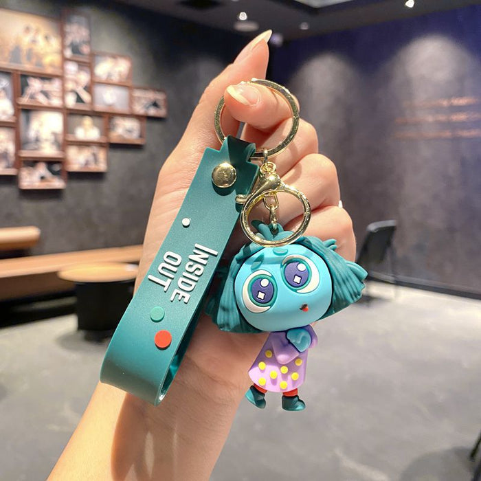 Wholesale Drip Glue Cartoon Doll Keychain JDC-KC-Gongz051