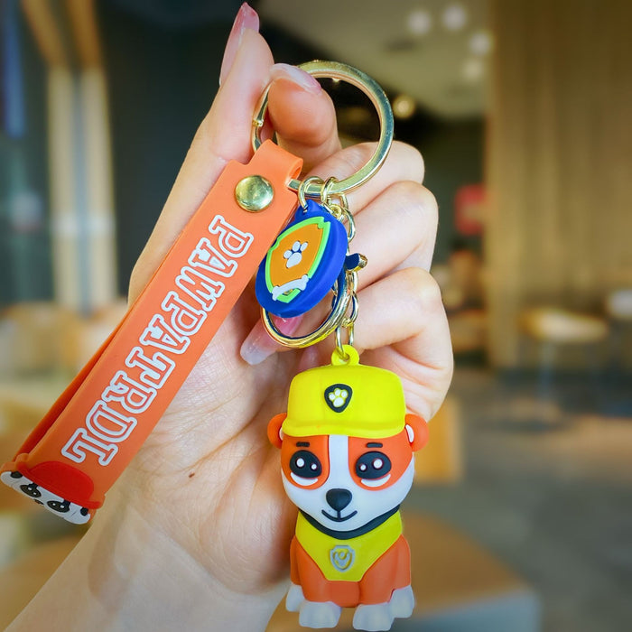 Wholesale Silicone Cartoon Doll Keychain JDC-KC-MingT161