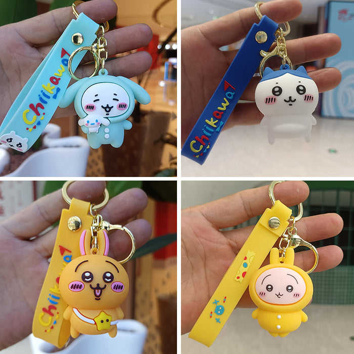 Wholesale PVC Cartoon Doll Keychain JDC-KC-KuangK017