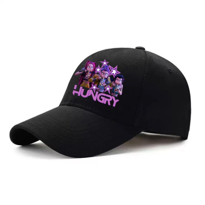 Wholesale Kpop style colorful baseball cap outdoor original design cotton polyester hat