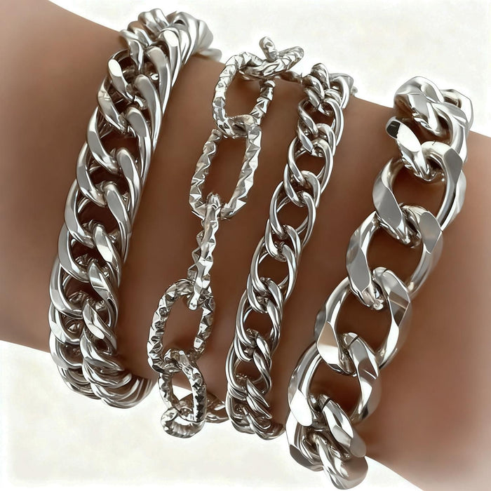 Wholesale Punk-style thick chain bracelet
