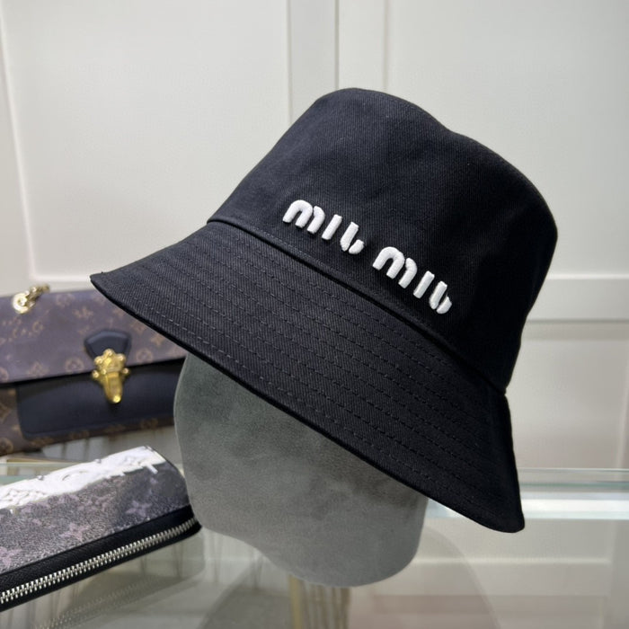 Wholesale Embroidered letter fisherman hat, simple and versatile basin hat, sun visor hat