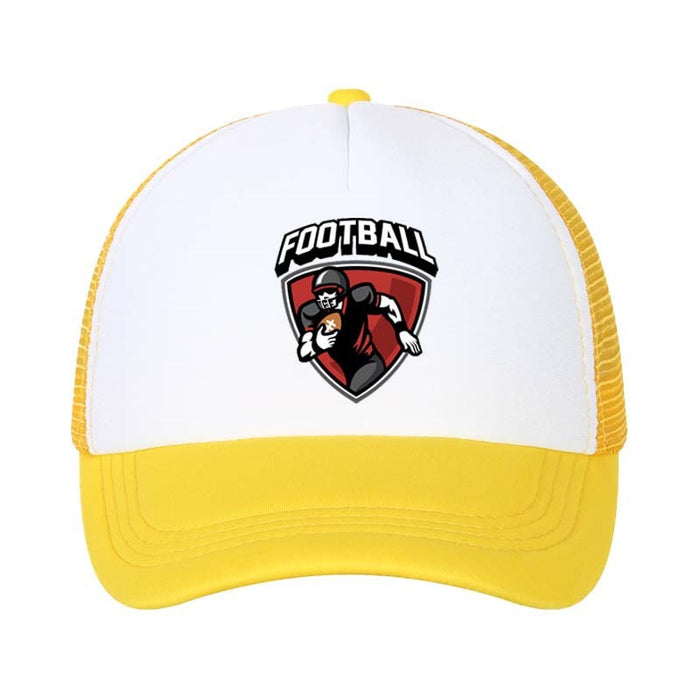 Wholesale Football Print Polyester Baseball Cap JDC-FH-JuH001